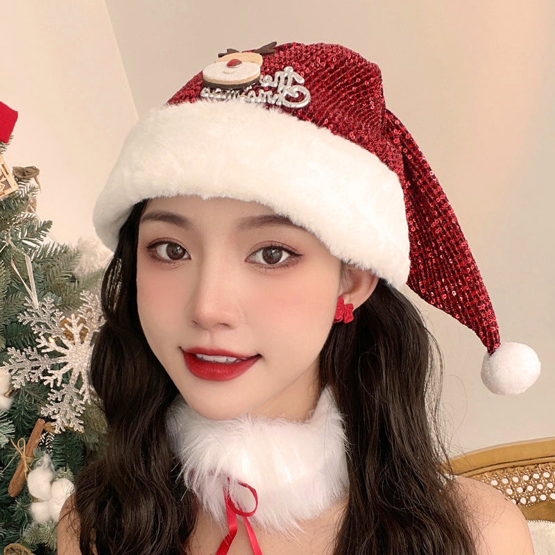 Cute and Festive 3D Christmas Themed Tree and Reindeer Hats