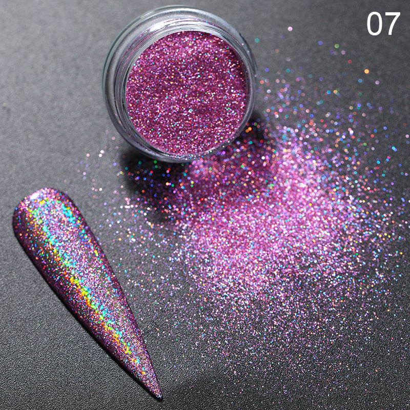 Glittery and Glitzy Nail Powder in Multiple Color Options