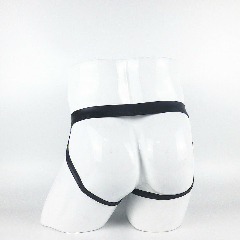 Convex Leather-Like Underwear