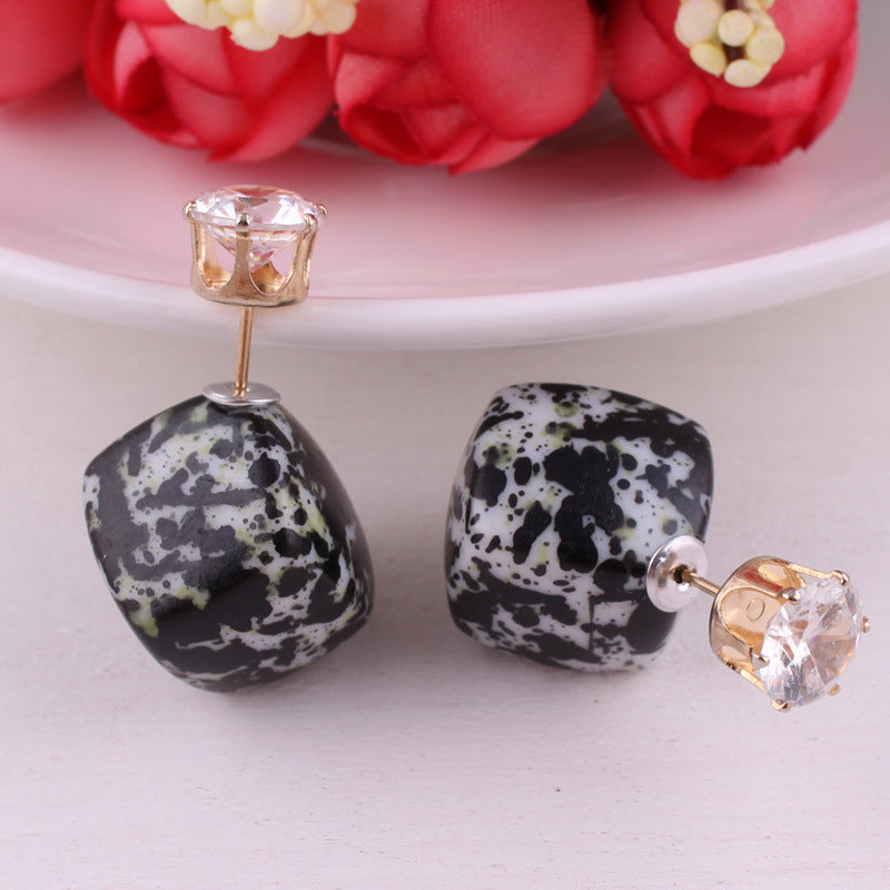 Zircon double sided velveteen antings