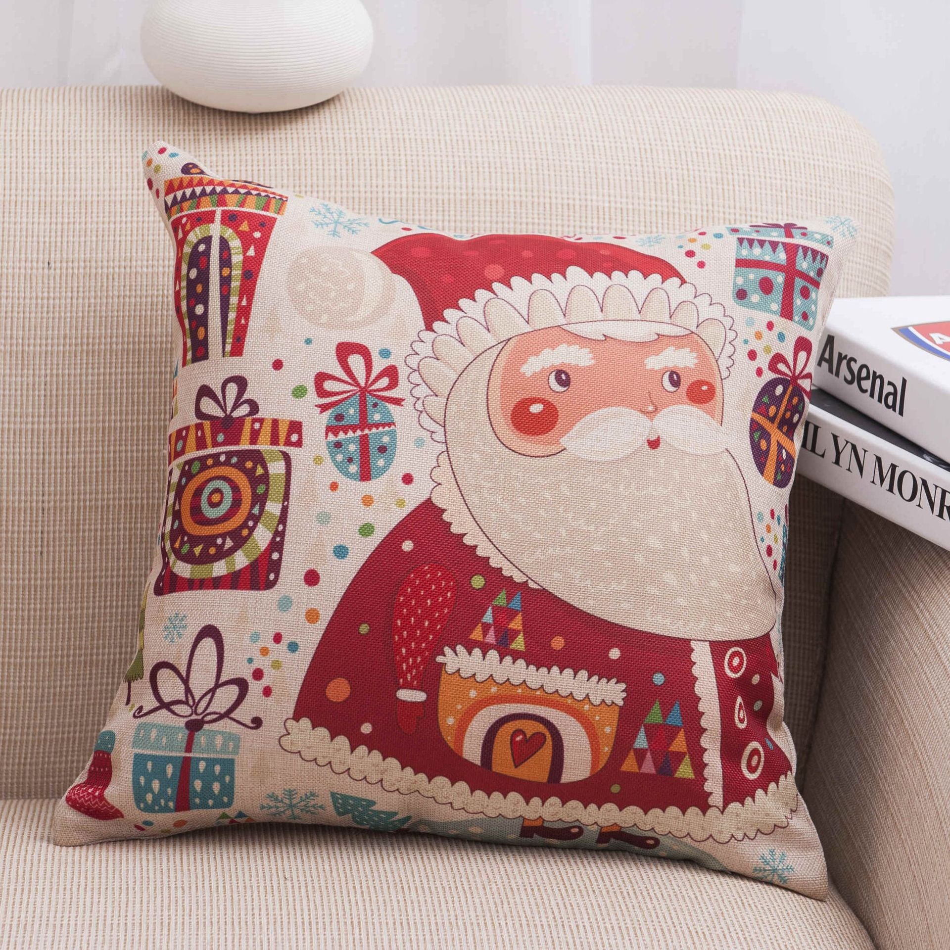 Christmas Cheer Printed Pillow Covers - Theone Apparel