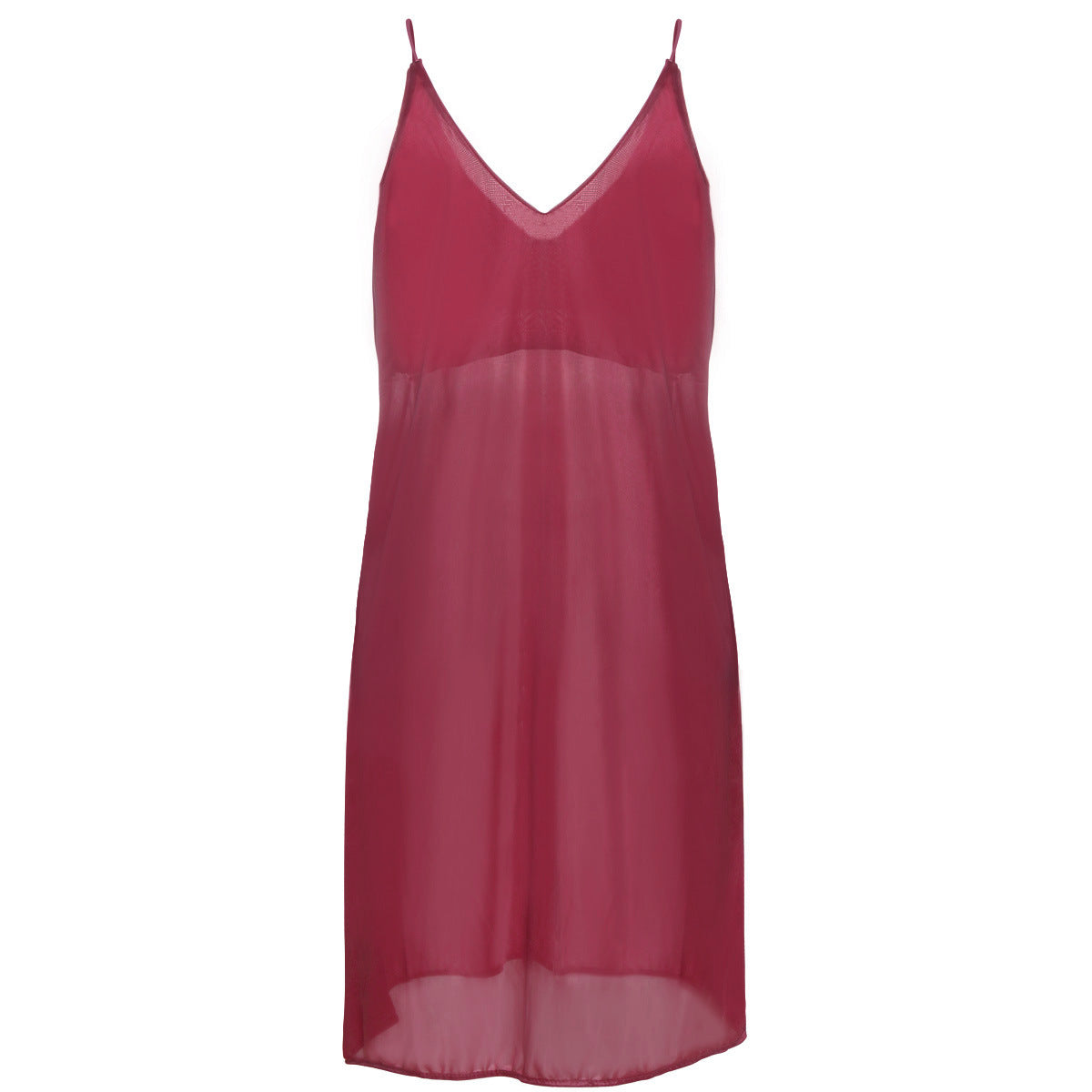 Double Layered High Low Chemise - Theone Apparel