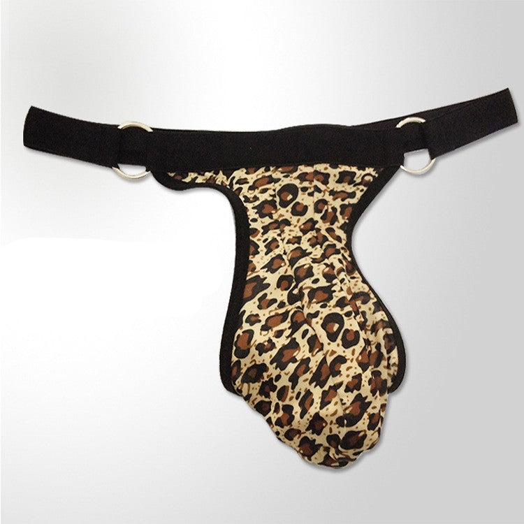 Fun Leopard Print Man Thong