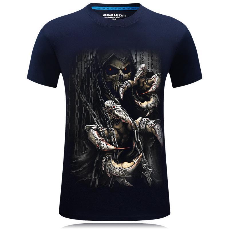 Camiseta gráfica Manos de la muerte