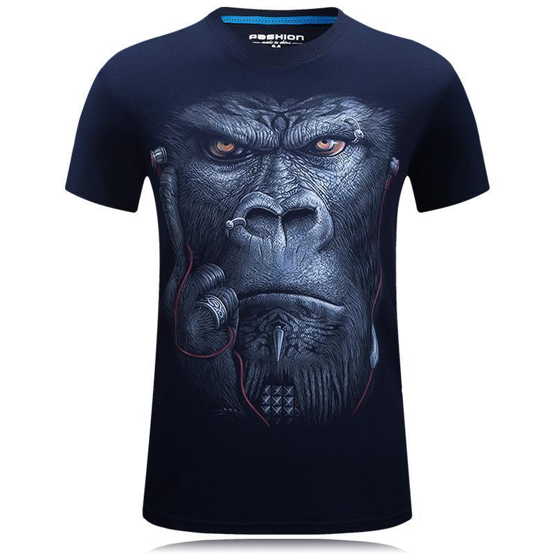 Camicia per la faccia da gorilla a rapina media