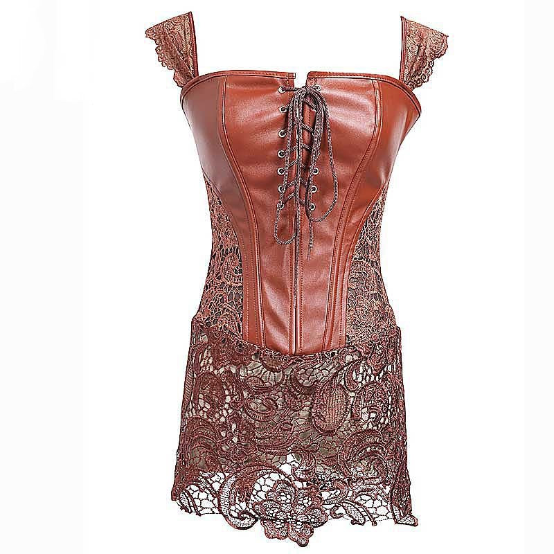 Corset de lingerie à jupe en core