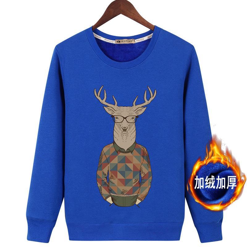 Deer With Hipster Glasses Sweater - Theone Apparel