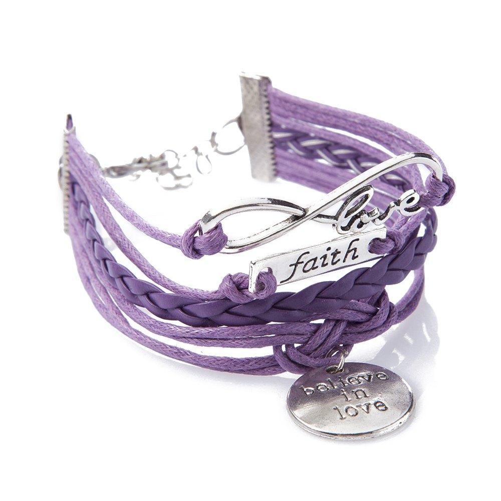 Engraved Silver Infinity Friendship Bracelet - Theone Apparel