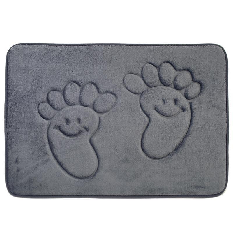 Alfombras de baño en relieve Happy Prints