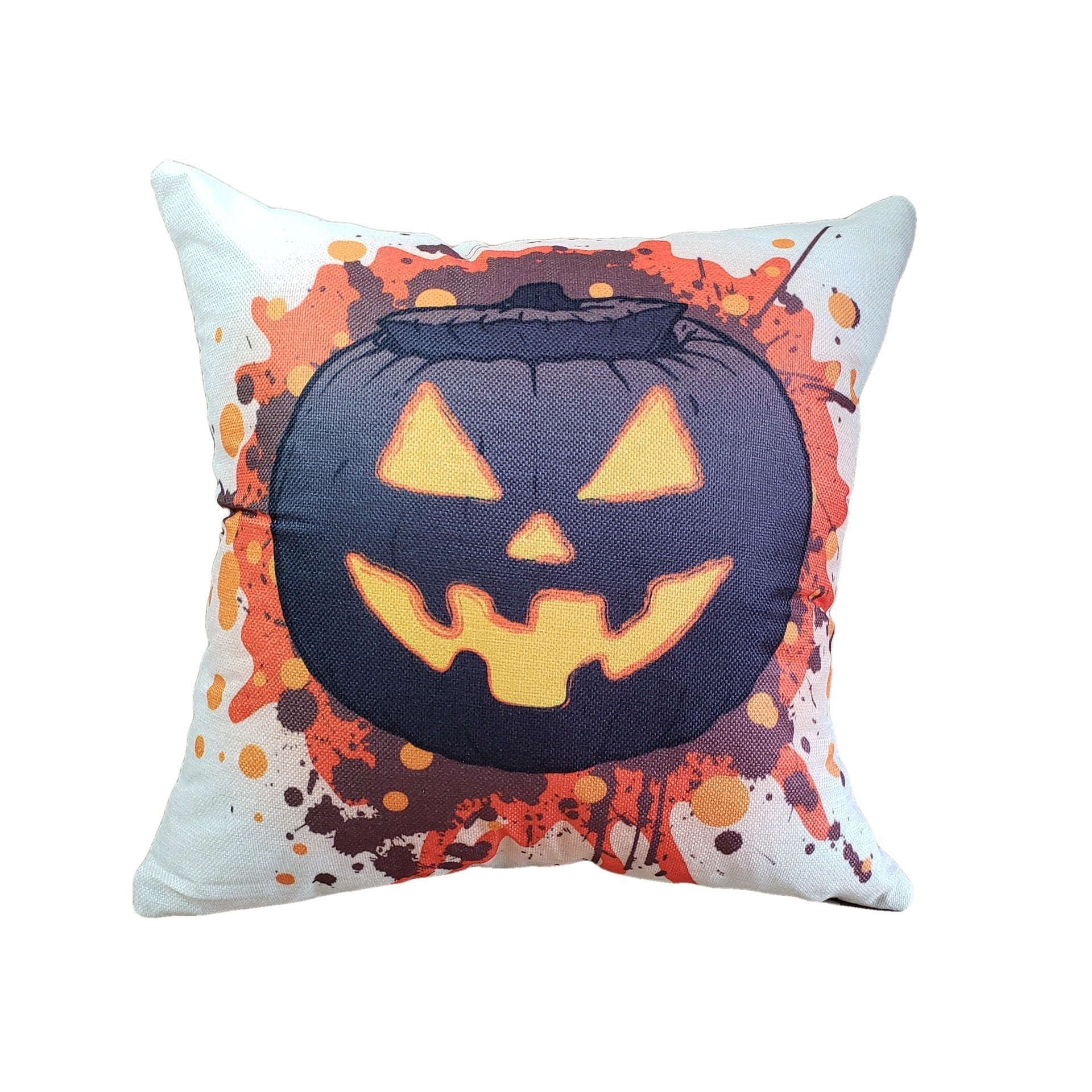 Haunted Halloween Print Pillow Covers