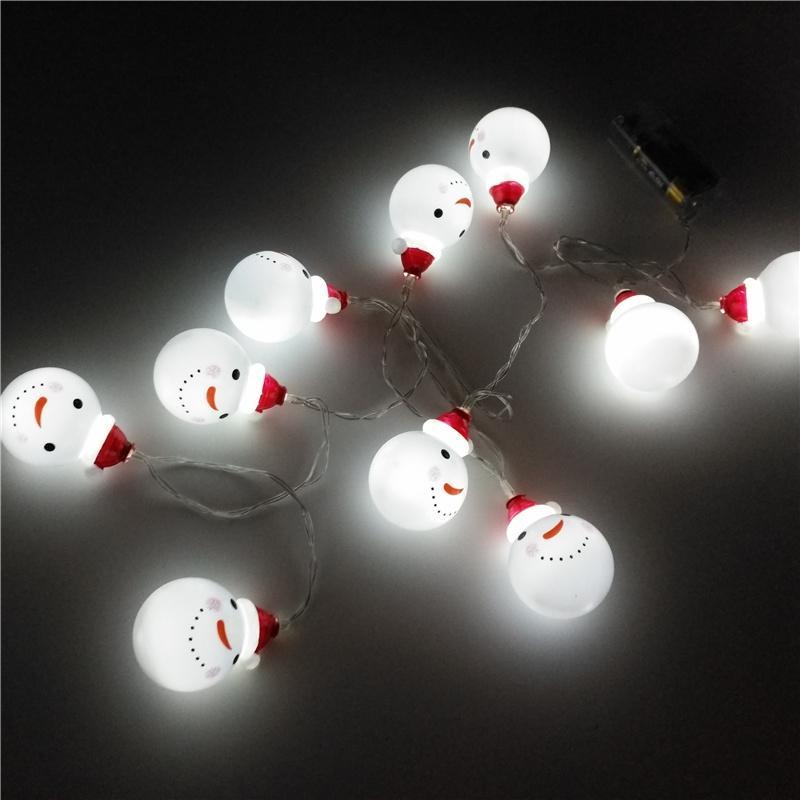 LED Snowman Christmas Tree Ornaments