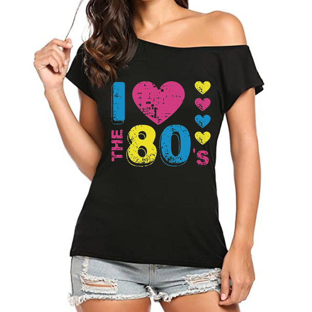 I Love the 80s Slouchy Tee