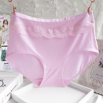 Panty de haute hauteur à volants en dentelle