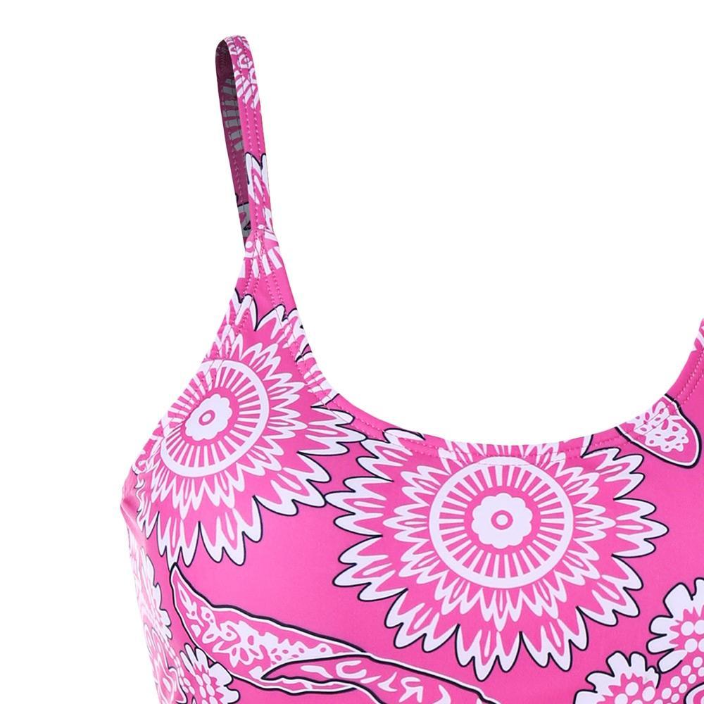 Pink Plus Size Womens Tankini