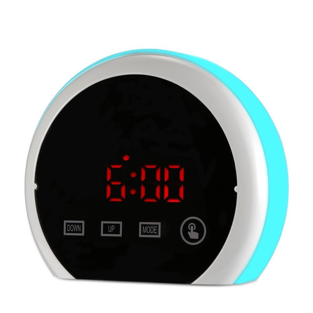 Horloge miroir LED avec alarme