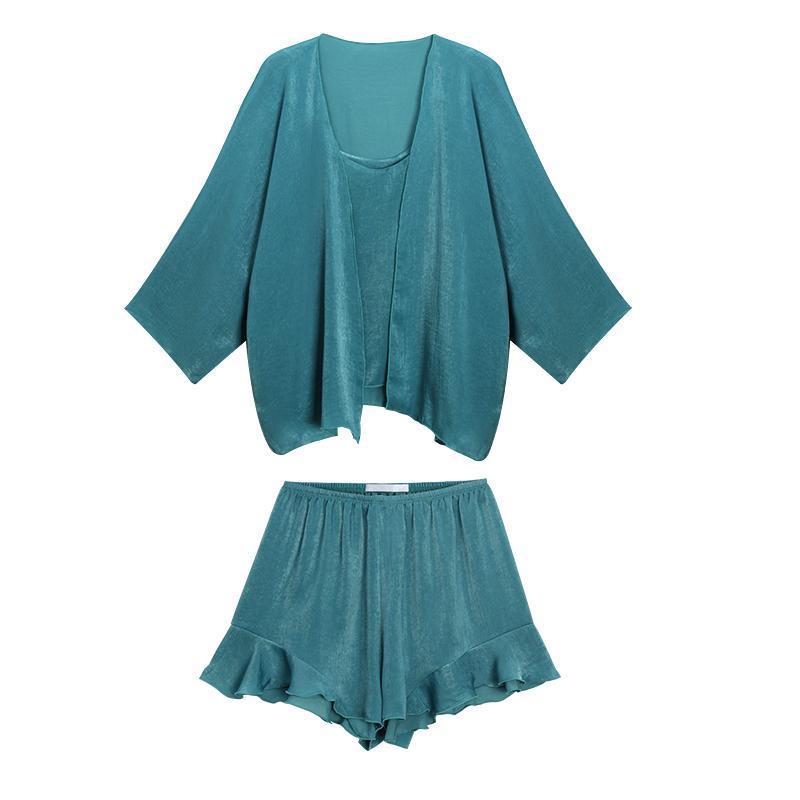 Ruffles Galore Loose Fitting Sleep Set - Theone Apparel