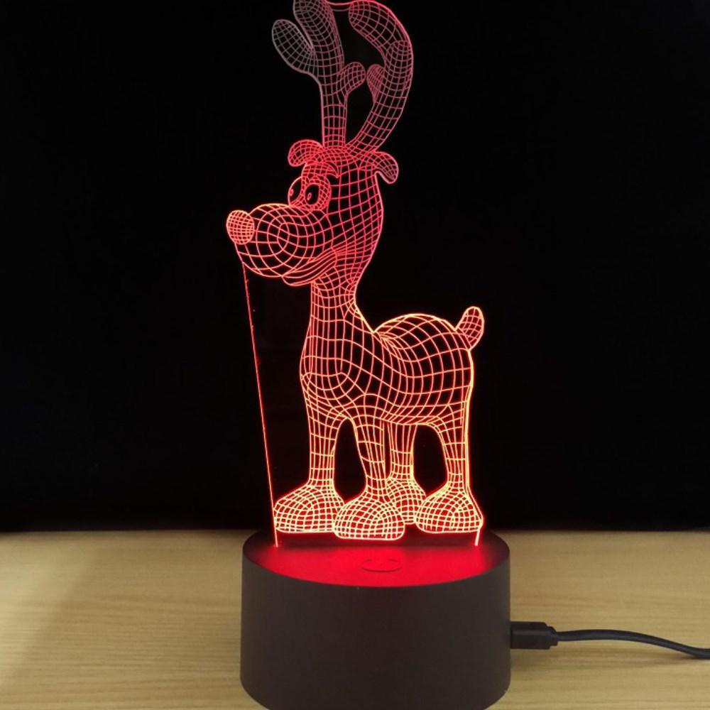 Shining Reindeer Christmas LED Lamp