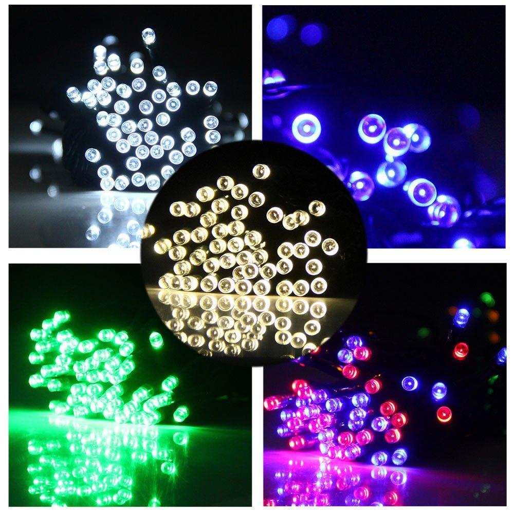 Solar String Lights Christmas Ornament