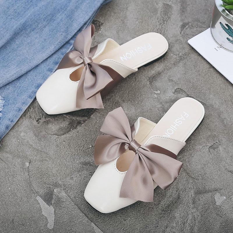 VENEENDian Style Bow Top Slides