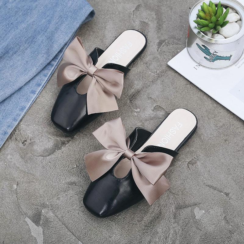 VENEENDian Style Bow Top Slides