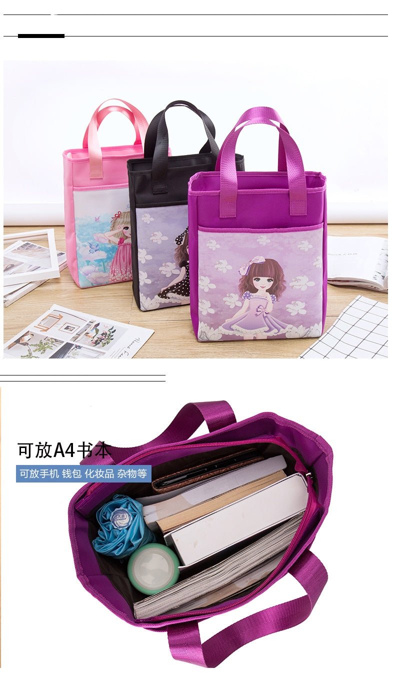 Anime Girl Padded Tote Bag - THEONE APPAREL