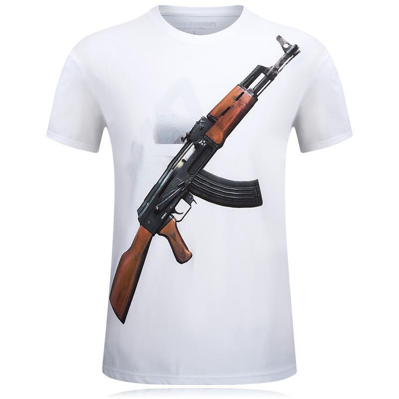 Automatic Rifle Design Gun Shirt - THEONE APPAREL