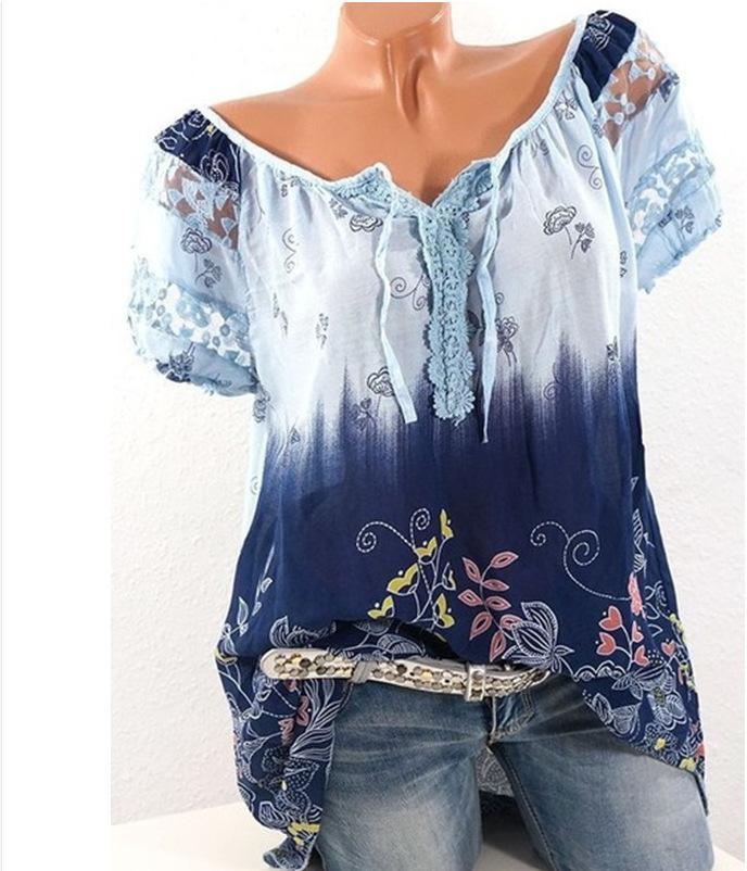 Bohemian Embroidery Casual Fit Top - THEONE APPAREL