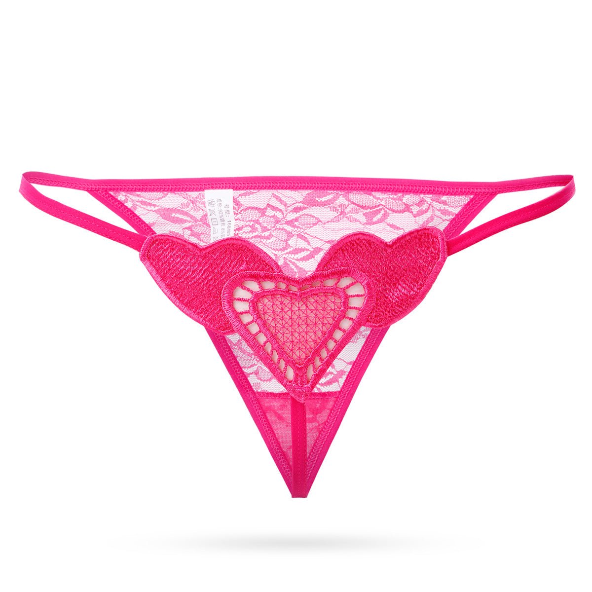 Booty Heart Lace G String Panty - THEONE APPAREL