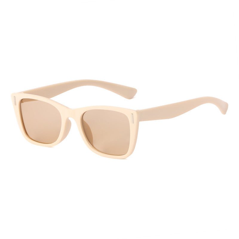 Casual Square Shaped Full Rim Plastic Sunglasses - THEONE APPAREL